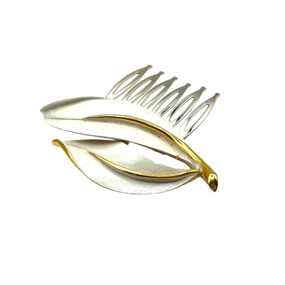 Bridal Ivory Hair Comb Vintage Jewelry Wedding Accessory Hairpiece Clips - Picture 2 of 5